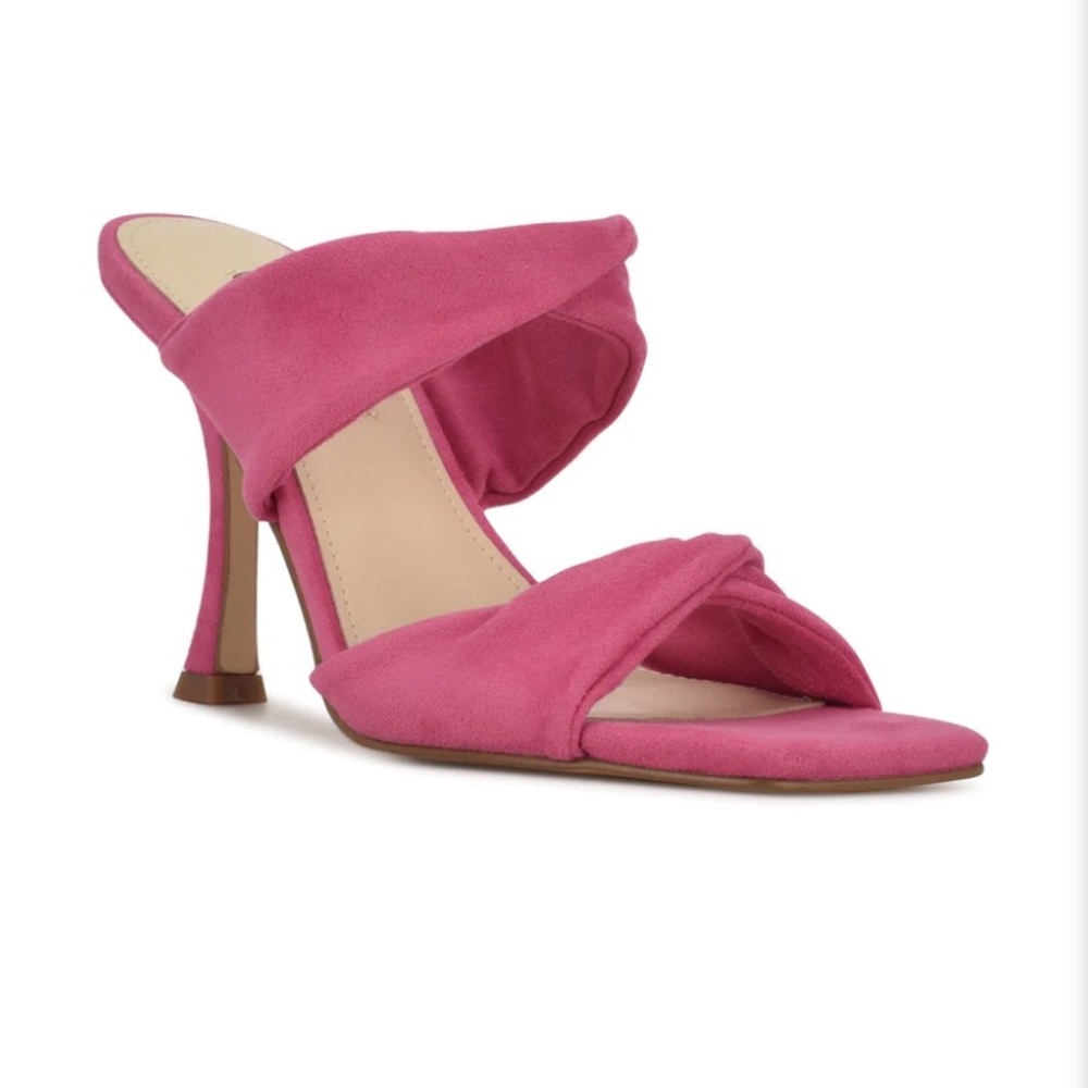 Pink Nine West Sandals